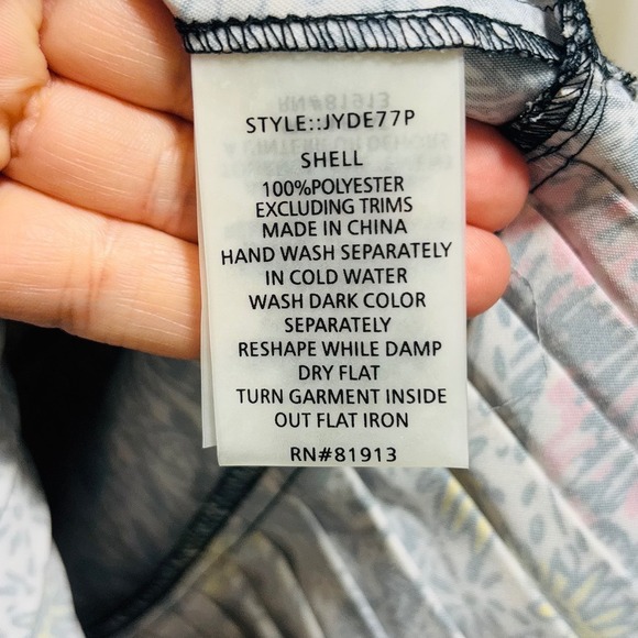 Anthropologie Plenty by Tracy Reese Botanical Pleated Floral Shift Dress XSP - Picture 12 of 12